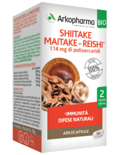 ARKOCPS SHIITAKE MAIT REI40CPS