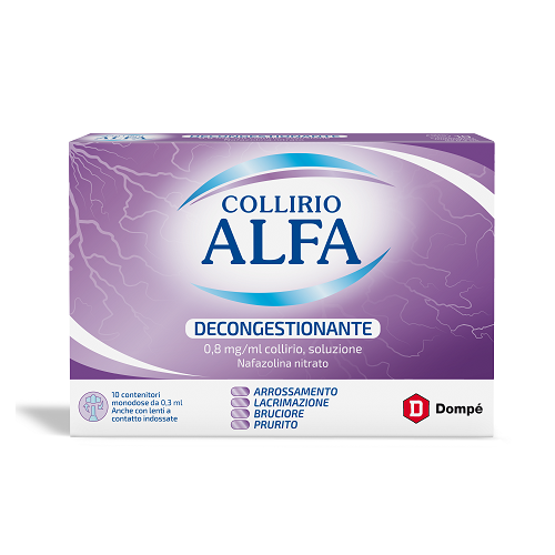 COLLIRIO ALFA DEC 10CONT 0,3ML