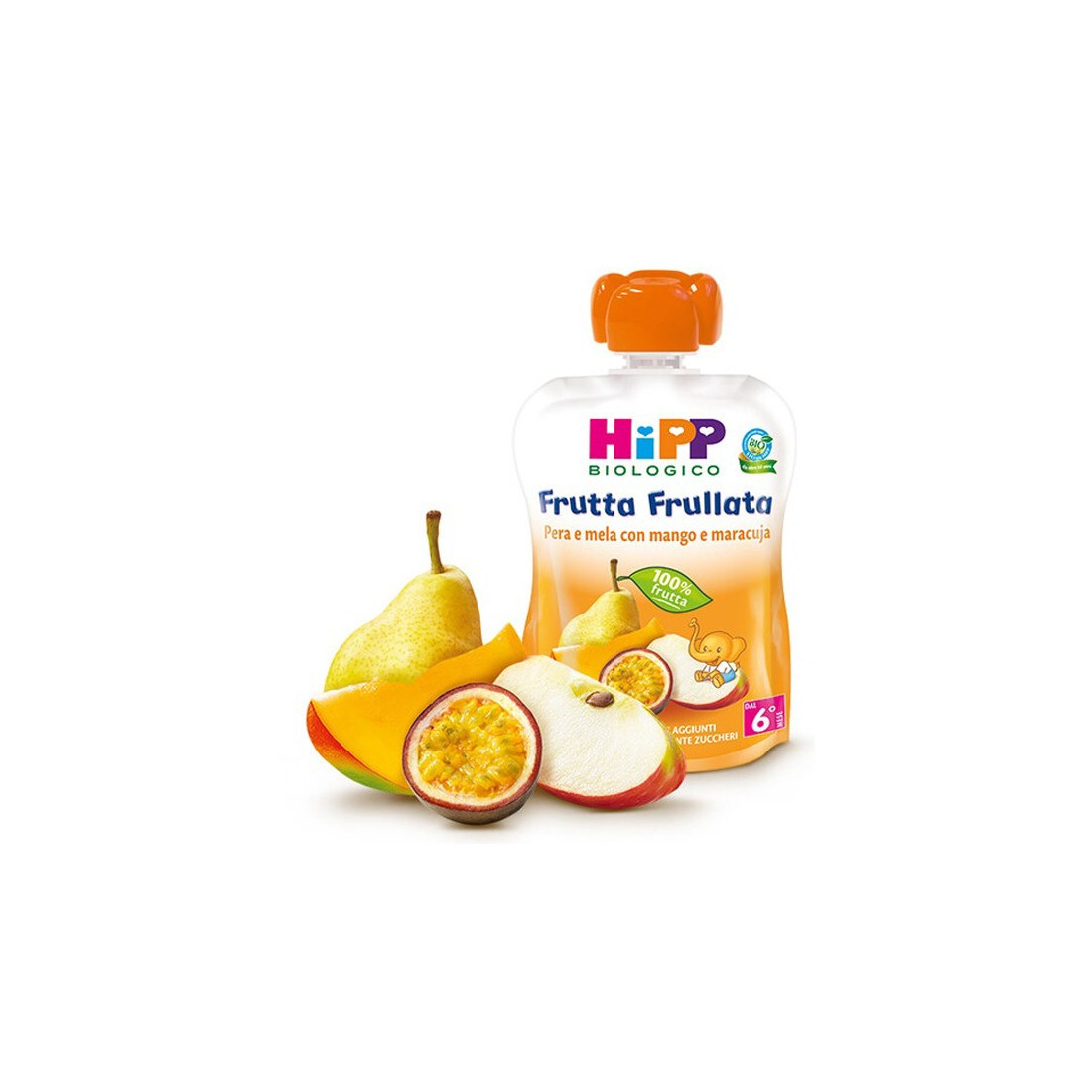 HIPP BIO FRUT FRU PER/ME/MA90G