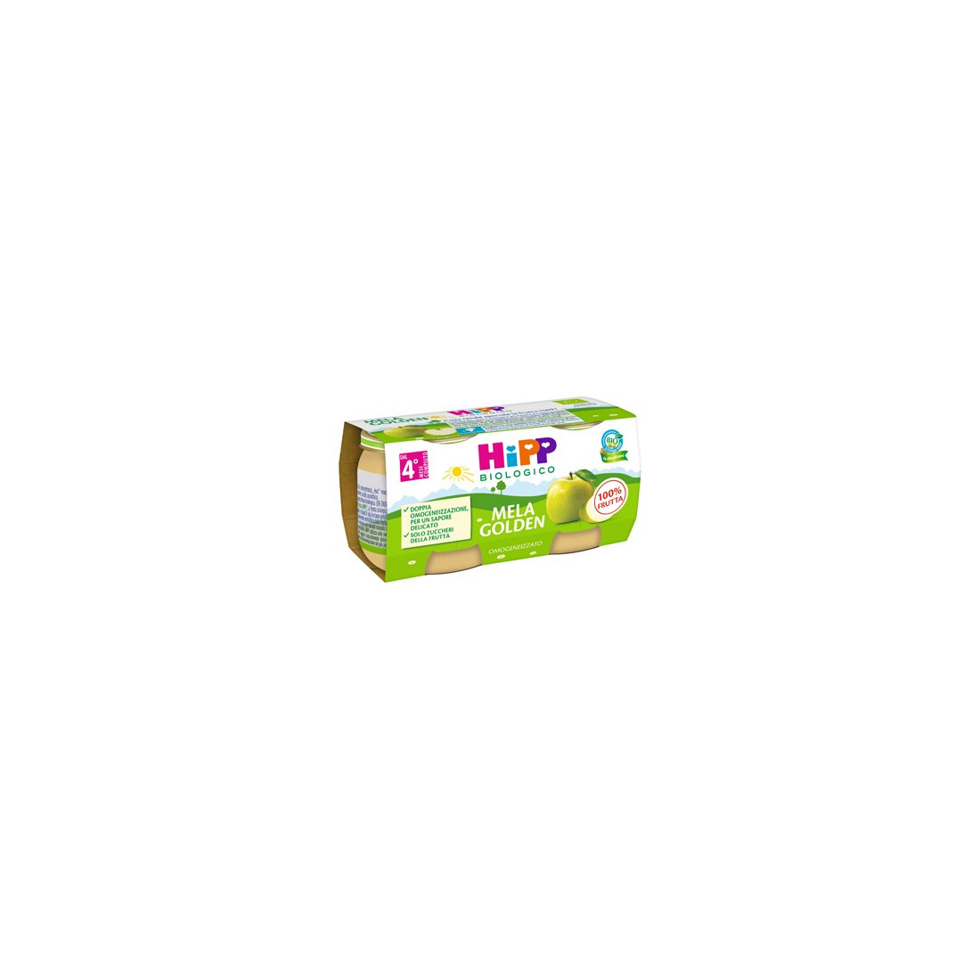 HIPP BIO OMOG MELA GOLDEN2X80G