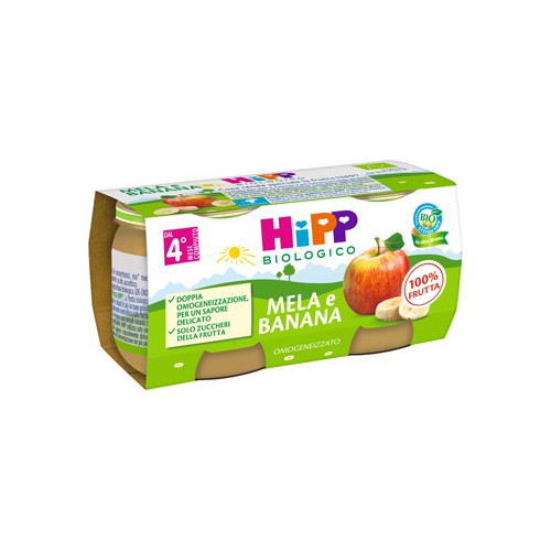 HIPP BIO OMOG MELA/BANANA2X80G