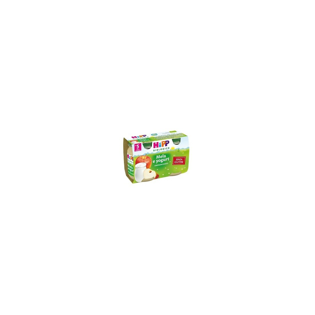 HIPP BIO OMOG MELA/YOGURT2X125