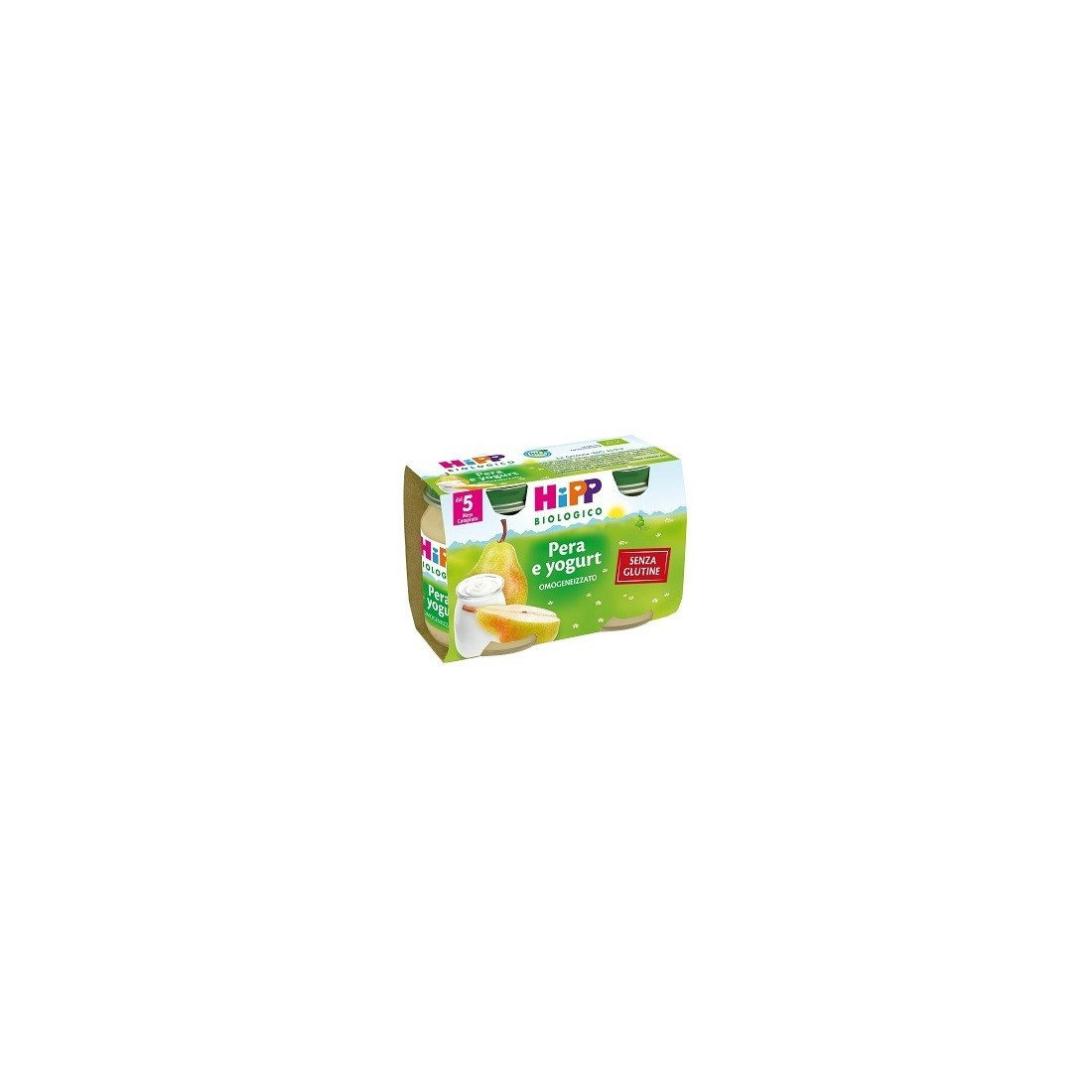 HIPP BIO OMOG PERA/YOGURT2X125