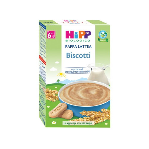 HIPP BIO PAP LATTCH BISC 250G