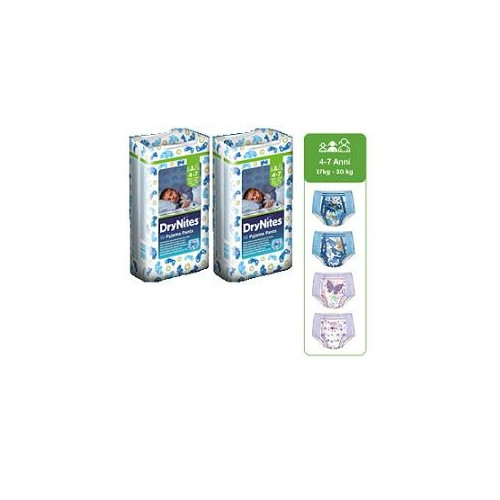 HUGGIES DRYNITES IRL4/7AN 10P