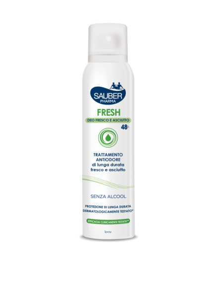 SAUBER FRESH DEO SPRAY 150ML