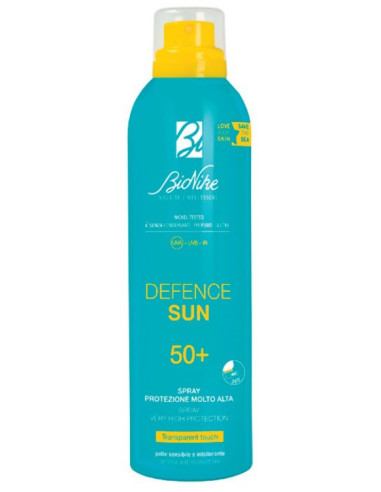 DEFENCE SUN SPRAY TRANSP 50+