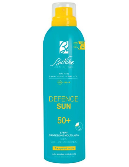 DEFENCE SUN SPRAY TRANSP 50+