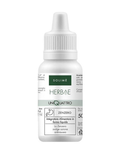 UNIQUATTRO ZENZERO 50ML