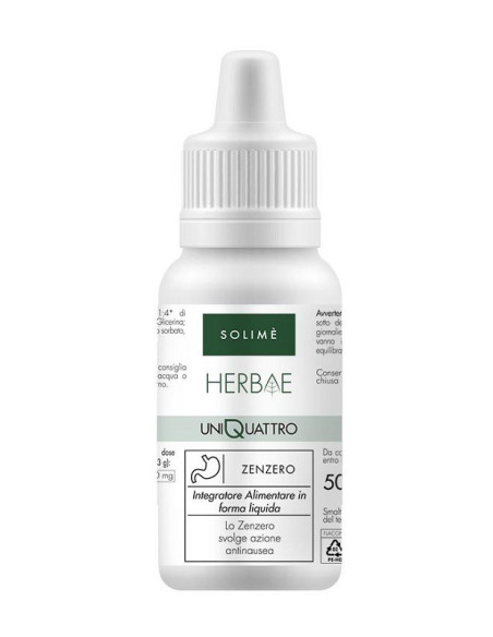 UNIQUATTRO ZENZERO 50ML