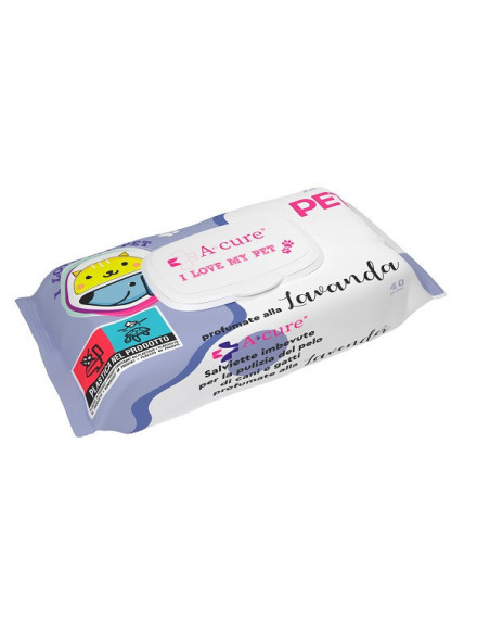 A+CURE PET SALV LAVANDA 40PZ
