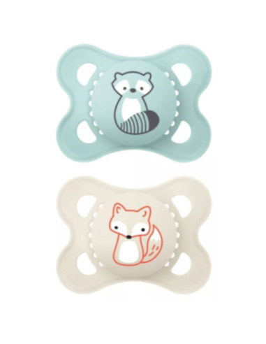 MAM ORIGINAL 2-6M MATT SILICONE MASCHIO 2 PEZZI