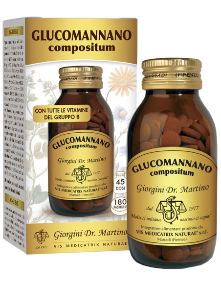 GLUCOMANNANO 180PAST