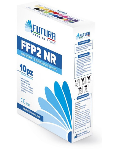 FUTURA FFP2 NR SEMIMAS S BL10P