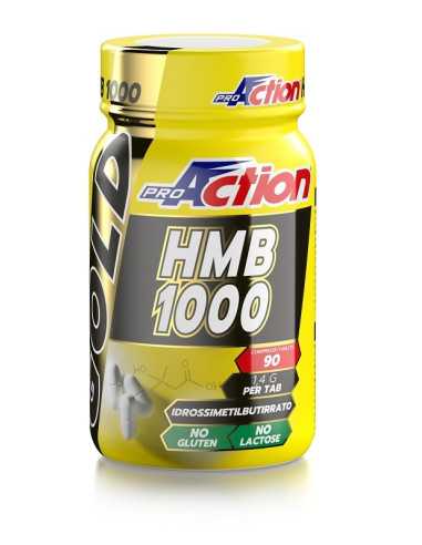PROACTION GOLD HMB 1000 INTEGRATORE PER SPORTIVI 90 COMPRESSE