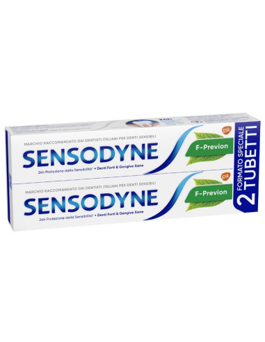 SENSODYNE F PREVION 2X75ML