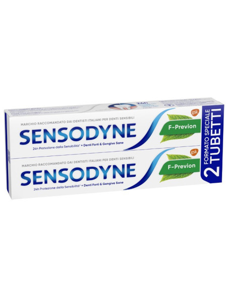 SENSODYNE F PREVION 2X75ML