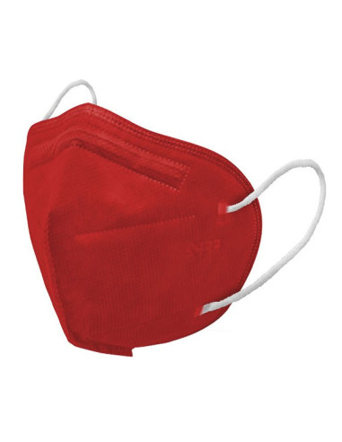 FUTURA FFP2 SEMIMAS S ROSSO10P