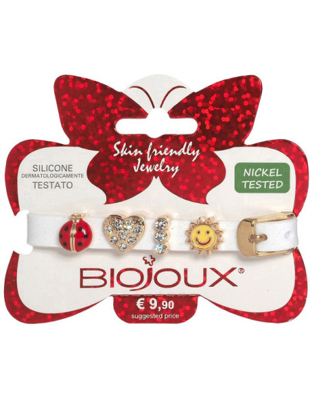 BJB009 BRACCIALE SILIC BI GP