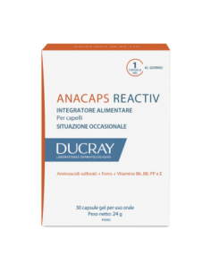 ANACAPS REACTIV CAPELLI 30 CPS DUCRAY