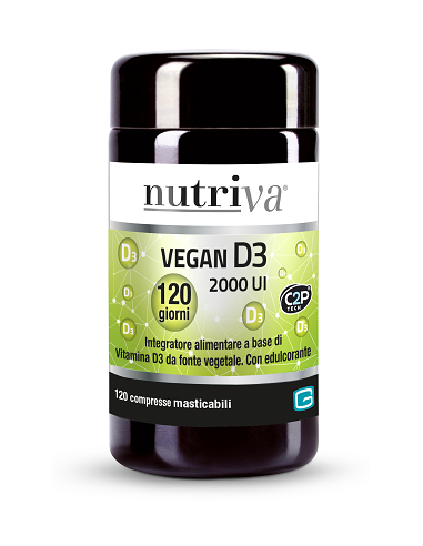 NUTRIVA VEGAN D3 120CPR