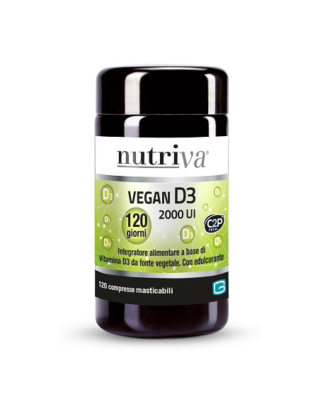 NUTRIVA VEGAN D3 120CPR