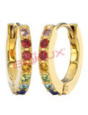 BJT726 ORECCHINI CRYSTAL HO GP
