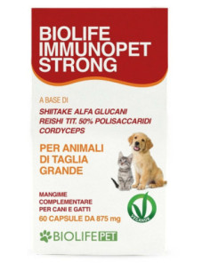 BIOLIFE IMMUNOPET STRONG 60CPS