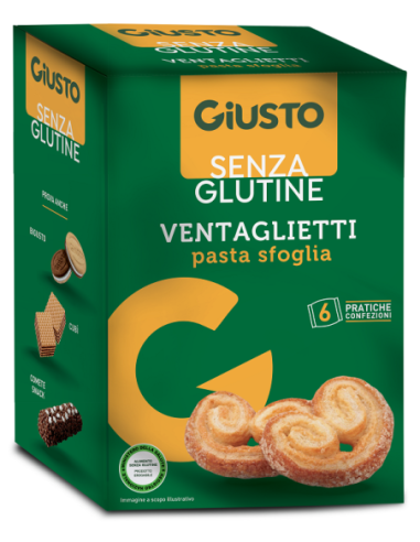 GIUSTO S/G VENTAGLIETTI 6X25G