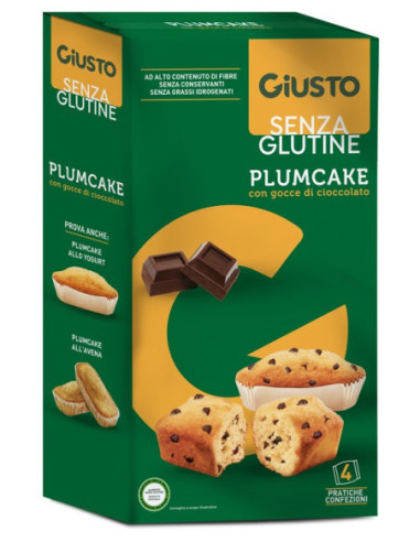 GIUSTO S/G PLUMCAKE C/GTT CIOC