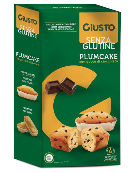 GIUSTO S/G PLUMCAKE C/GTT CIOC