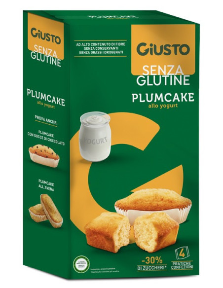 GIUSTO S/G PLUMCAKE YOGURT 160