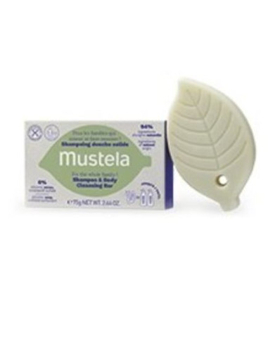 MUSTELA SHAMPOO DET SOLIDO 75G