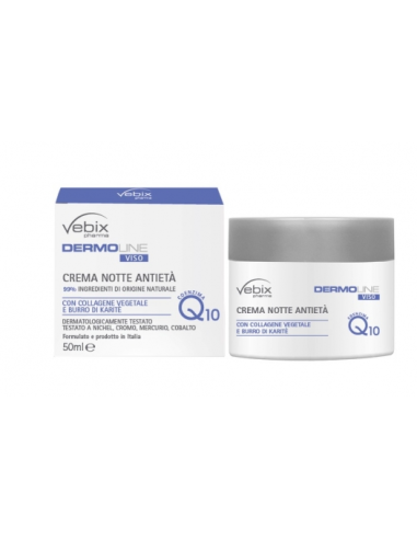VEBIX DERMOLINE CREMA VISO NOTTE ANTIETA'