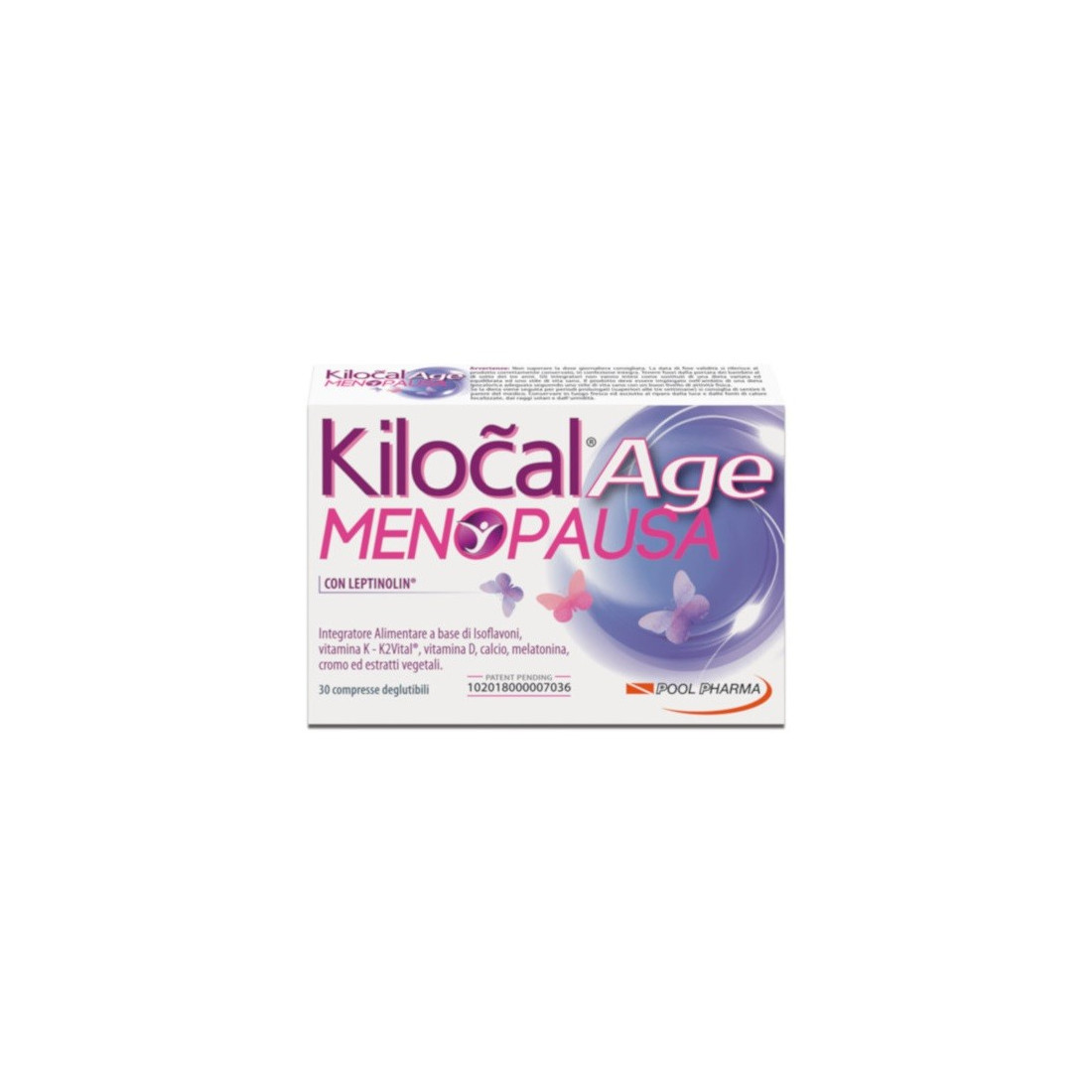 KILOCAL AGE MENOPAUSA 30CPR