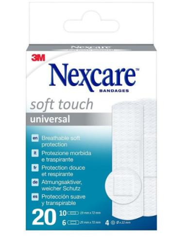 NEXCARE CER SOFT TOUCH ASS20PZ
