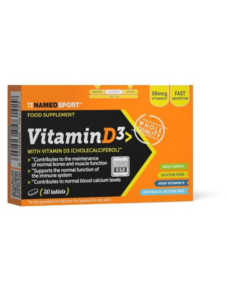 NAMED VITAMIN D3 30CPR