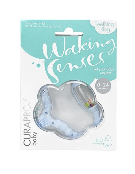 CURAPROX ANELLO DENTIZIONE BLU