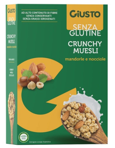 GIUSTO S/G CRUNCHY MUESLI MAND