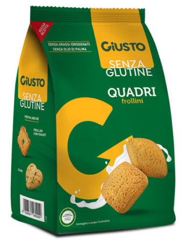 GIUSTO S/G QUADRI FROLLINI200G