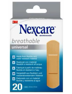 NEXCARE CER UNIV 19X72 20PZ PR