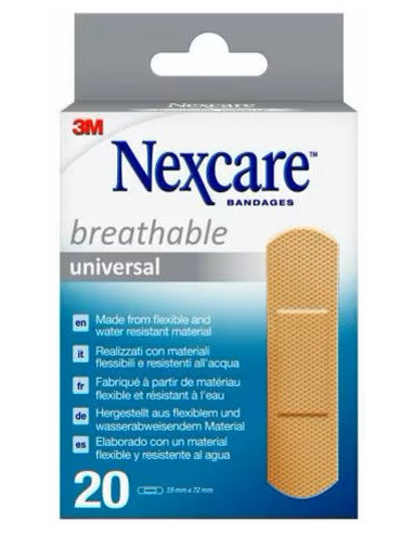 NEXCARE CER UNIV 19X72 20PZ PR