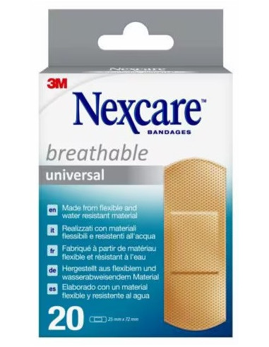 NEXCARE CER UNIV 25X72 20PZ PR
