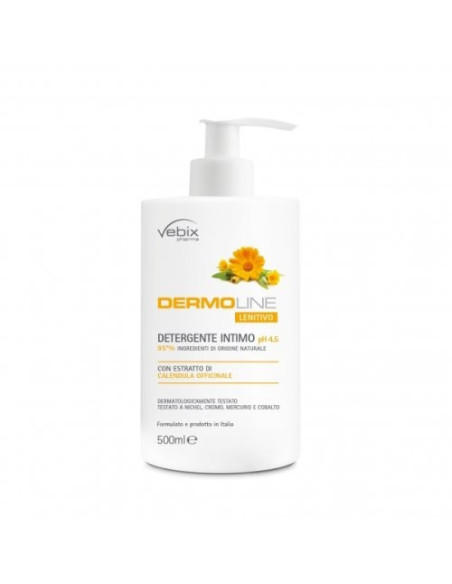 VEBIX DERMOLINE DETERGENTE INTIMO CALENDULA 500ML