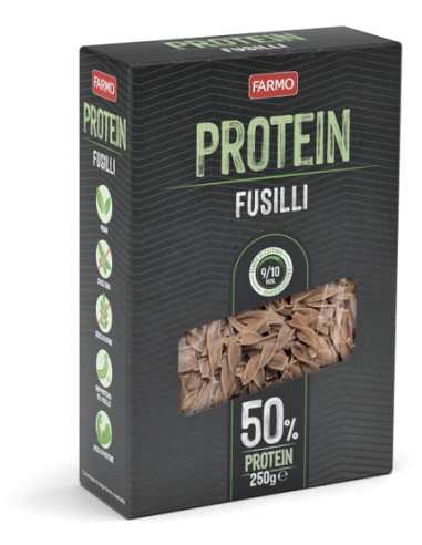 FARMO PROTEIN FUSILLI 50% 250G
