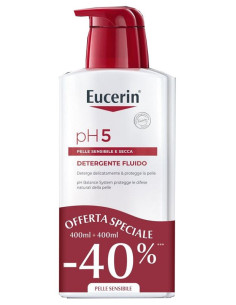 EUCERIN BIPAC PH5 FLU DET400ML