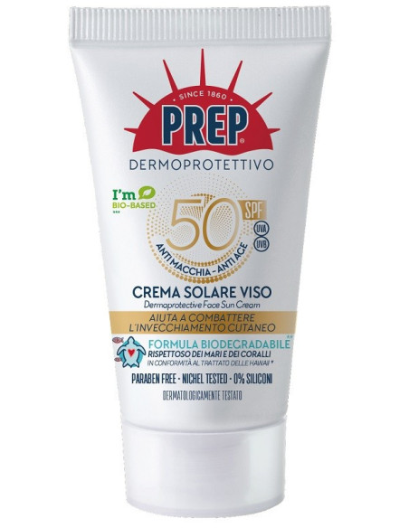 PREP CREMA SOLARE VISO 50 ECO