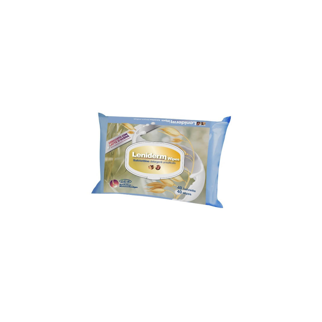 LENIDERM WIPES POCKET 40STRAPP