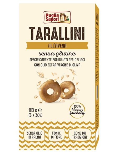 PUGLIA SAPORI TARALLINI AVENA