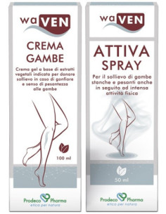 WAVEN CREMA GAMBE 100ML+ATTIVA